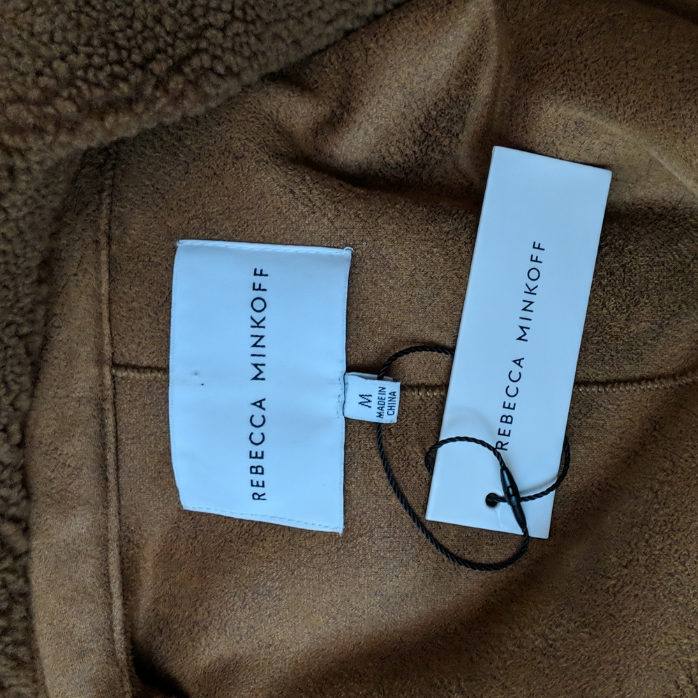 Rebecca Minkoff long teddy shacket - Picture 6 of 7